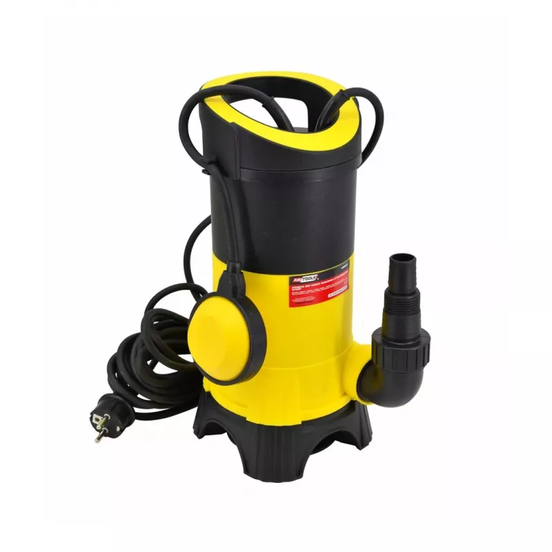 AWTOOLS AW85020 Pompa zatapialna do brudnej wody 750 W 12500 L/h 8 m z pływakiem