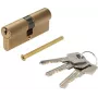 PSG 63.63535.MM Solid Brass Double Cylinder Lock 35/35 Polished Brass