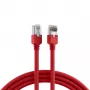 EFB Elektronik K2793.0,50 skrosowany kabel krosowy RJ45 Cat.5e SF/UTP, Hirose TM11, Draka UC300, 0,5 m, czerwony
