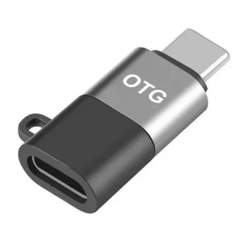 Puluz 8-pin do USB-C OTG Adapter (Czarny)