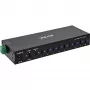 DELOCK InLine® USB 3.2 Gen.1 Industrial Hub, USB-C, 10-Port, z zasilaczem