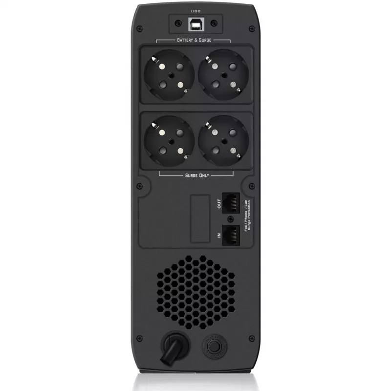 PowerWalker VI 800 CSW UPS Line-Interactive - 800VA/480W, 2 gniazda Schuko, AVR, USB