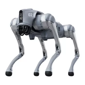 Unitree Go2 Pro czworonożny robot pies z 4D LiDAR, 4K AI kamerą, 48 TOPS AI, 12 DoF, IP67, baterią 8000 mAh, Wi-Fi 6, Bluetooth 5.2, 3,5 m/s, udźwigiem 5 kg