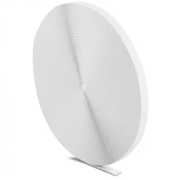 LABEL THE CABLE LTC PRO Taśma rzepowa w rolce, dwustronna rzep, 25 m biała