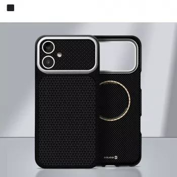 Evelatus Apple iPhone 16 Carbon Premium Edition Etui MagSafe Czarny