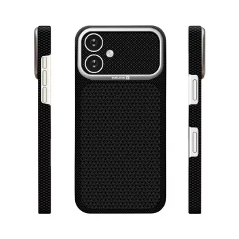 Evelatus Apple iPhone 16 Carbon Premium Edition Etui MagSafe Czarny