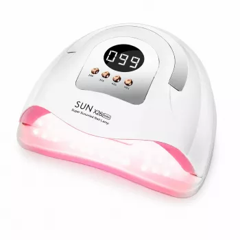 EXTRALINK Stay Beauty X26 Lampa do paznokci UV LED - 168W, dwufalowa lampa UV LED do żeli