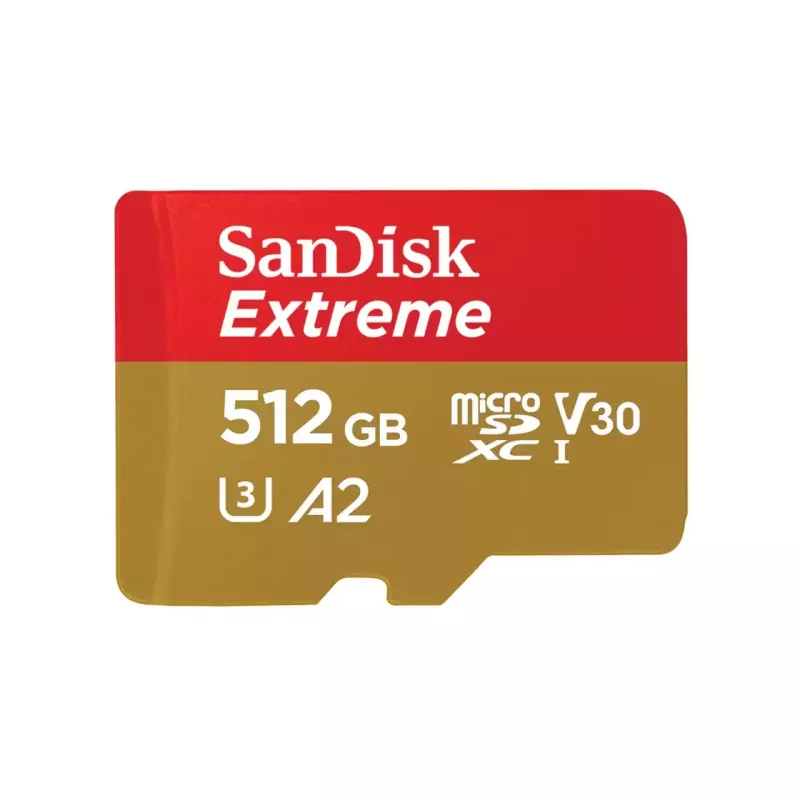 Karta pamięci SanDisk Extreme Go A2 U3 V30 microSDXC 512GB