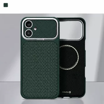 Evelatus Apple iPhone 17 Carbon Premium Edition etui MagSafe Zielony