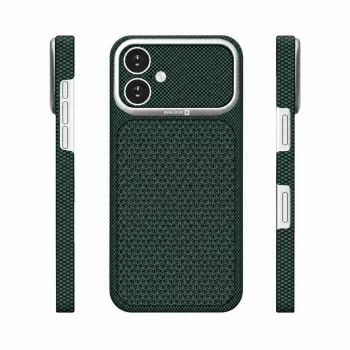 Evelatus Apple iPhone 17 Carbon Premium Edition etui MagSafe Zielony