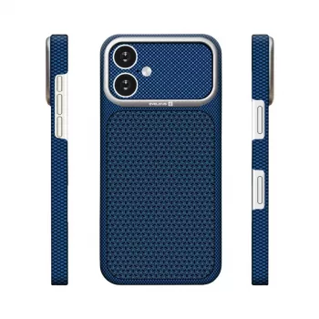Evelatus Apple iPhone 17 Carbon Premium Edition MagSafe etui Midnight Blue