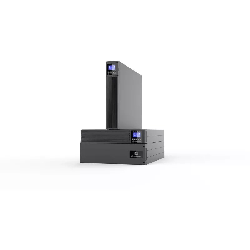 PowerWalker VFI 6000 ICT IoT 6000 VA 5400 W Online Double-Conversion UPS z modułem IoT, Tower/Rackmount 3U