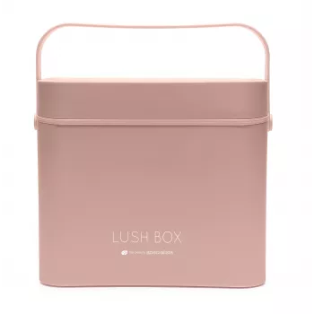 Rio CSBL-EU/1,1 Walizka kosmetyczna Large Lush Box – aluminiowe etui na kosmetyki z kaskadowymi tackami i zamkami z kluczykiem, czarna