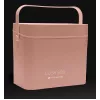 Rio CSBL-EU/1,1 Walizka kosmetyczna Large Lush Box – aluminiowe etui na kosmetyki z kaskadowymi tackami i zamkami z kluczykiem, czarna