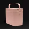 Rio CSBL-EU/1,1 Walizka kosmetyczna Large Lush Box – aluminiowe etui na kosmetyki z kaskadowymi tackami i zamkami z kluczykiem, czarna