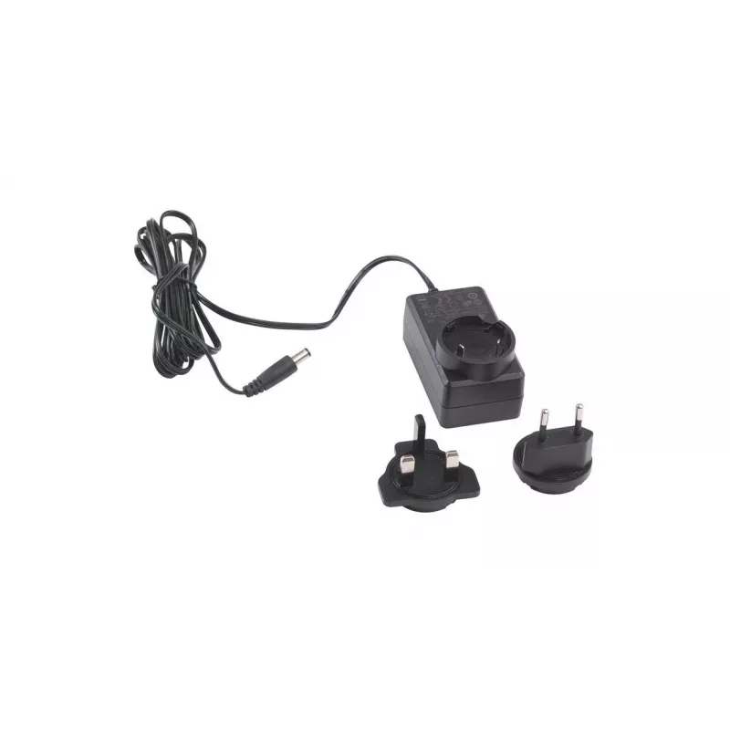 Outwell 651062 Elektryczna pompka powietrza - 12V DC / 230V AC, pompowanie i opróżnianie, 3 uniwersalne końcówki, czarna