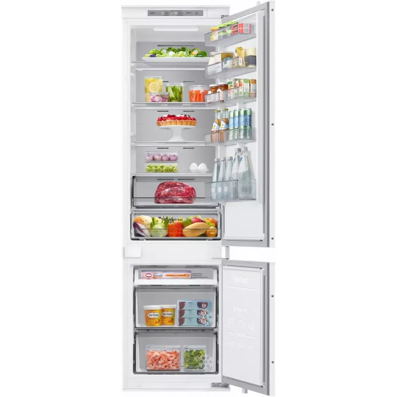 Samsung BRB80F30BES0EO Wbudowana lodówko-zamrażarka, 264L, No Frost, Digital Inverter, klasa energetyczna F