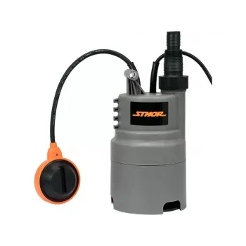 STHOR Pompa do brudnej wody 400W 79781 - Zanurzeniowa, 7500 l/h, wysokość podnoszenia 5m, pływak, kabel 10m