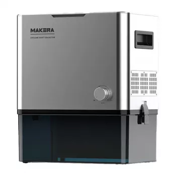 MAKERA Cyclone Odpylacz – Wysokowydajny Separator Pyłu do Odkurzaczy Warsztatowych, Przyłącza 50mm, Biały