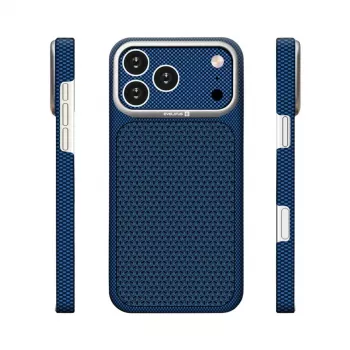 Evelatus Apple iPhone 17 Pro Carbon Premium Edition Etui MagSafe Midnight Blue