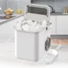 Kostkarka do lodu Maestro MR-821 10-12 kg/24h, zbiornik 2,2 l, lód typu bullet, sterowanie elektroniczne, przezroczysta pokrywa