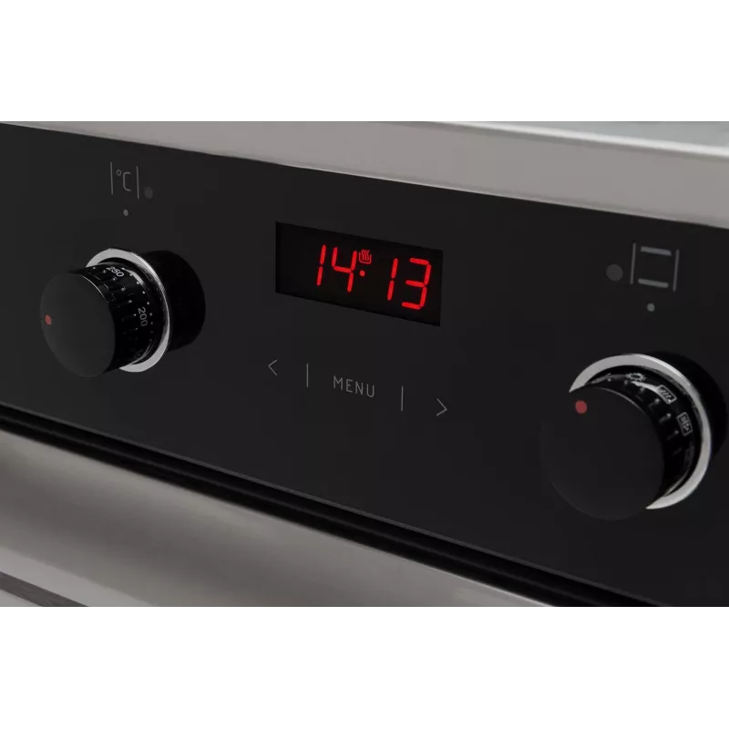 Amica EB6521 FUSION Elektryczny piekarnik do zabudowy 65L Klasa energetyczna A Czarny/Stal nierdzewna