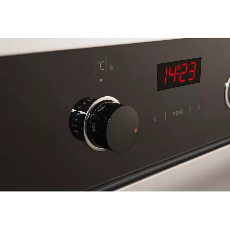 Amica EB6521 FUSION Elektryczny piekarnik do zabudowy 65L Klasa energetyczna A Czarny/Stal nierdzewna