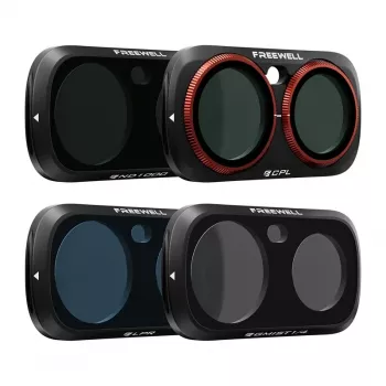 Freewell Insta360 Luna Ultra Everyday Zestaw filtrów (4-częściowy) - ND8, ND16, ND32, CPL