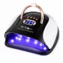 EXTRALINK Stay Beauty C4 UV LED lampa do paznokci 256 W do żeli hybrydowych