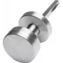PSG Flat Movable Door Knob Set with Round Escutcheon, Stainless Steel (63.409)