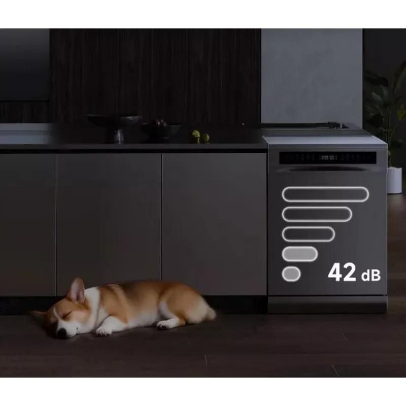 Dreame DZ401 Pro Zmywarka do zabudowy 15 kompletów Klasa energetyczna C Stal nierdzewna Wi-Fi
