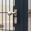 PSG 63.410 Stała Okrągła Klamka Drzwiowa ze Stali Nierdzewnej z Owalną Rozetą