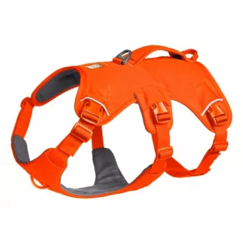 Ruffwear Web Master Wielofunkcyjna uprząż wspierająca dla psa, Blaze Orange, rozmiar M