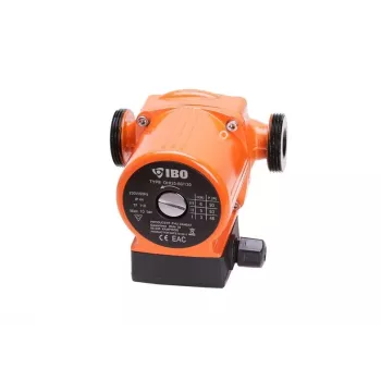 IBO OHI 25-60/130 Pompa obiegowa z wirnikiem mokrym, 3-biegowa, maks. wysokość podnoszenia 6 m, 3,5 m³/h, żeliwo, 230 V