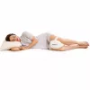 Momcozy EP001 Ergonomiczna poduszka pod kolana z pianki memory foam dla śpiących na boku, kremowo-biała