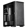 Zalman Z10 ATX Mid Tower Obudowa, Czarna, Szkło hartowane, 4x Wentylatory ARGB