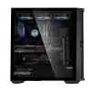 Zalman Z10 ATX Mid Tower Obudowa, Czarna, Szkło hartowane, 4x Wentylatory ARGB