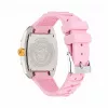 Damski zegarek Versace V-Circle Swiss Quartz VE8K00224 - koperta ze stali nierdzewnej 38 mm, czarna tarcza, czarny skórzany pasek
