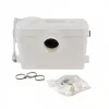 AWTOOLS AW85501 50L Pedał Bin Stal nierdzewna Srebrny