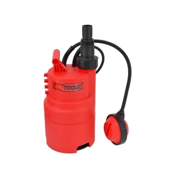 AWTOOLS AW85000 Pompa zatapialna do brudnej wody 750W 12500L/h 8m podnoszenia z pływakiem i multi-adapterem