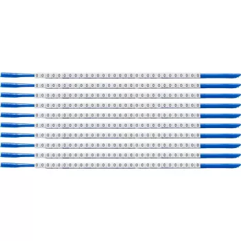 Brady SCN-07-0 Clipsleeve Oznacznik kabli, legenda '0', żółty, średnica kabla 1,9-2,4 mm, opakowanie 300 szt.