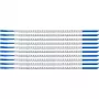 Brady SCN-07-0 Clipsleeve Oznacznik kabli, legenda '0', żółty, średnica kabla 1,9-2,4 mm, opakowanie 300 szt.