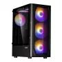 Zalman N4 Rev.1 Mid-Tower ATX Case z 6 wentylatorami ARGB, hartowane szkło, czarny
