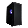Zalman T3 PLUS mATX Mini Wieża PC Obudowa, Czarny, Akrylowe Okno, 2 Wentylatory