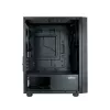 Zalman T3 PLUS mATX Mini Wieża PC Obudowa, Czarny, Akrylowe Okno, 2 Wentylatory
