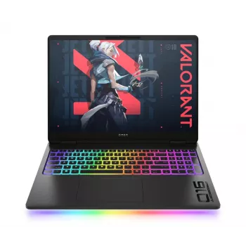 HP OMEN MAX Gaming 16-ah0013ns 16,3 cala WQHD 165Hz Laptop do gier - Intel Core Ultra 9 275HX, 32GB DDR5, 1TB SSD, NVIDIA GeForce RTX 5070 Ti 12GB, Windows 11 Home, Shadow Black