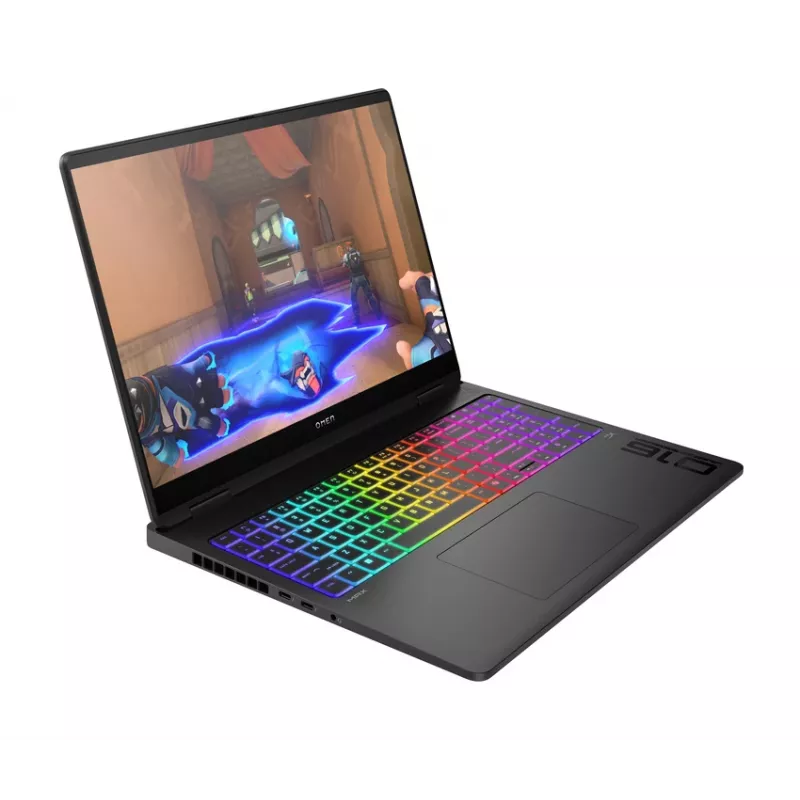 HP OMEN MAX Gaming 16-ah0013ns 16,3 cala WQHD 165Hz Laptop do gier - Intel Core Ultra 9 275HX, 32GB DDR5, 1TB SSD, NVIDIA GeForce RTX 5070 Ti 12GB, Windows 11 Home, Shadow Black