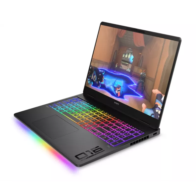 HP OMEN MAX Gaming 16-ah0013ns 16,3 cala WQHD 165Hz Laptop do gier - Intel Core Ultra 9 275HX, 32GB DDR5, 1TB SSD, NVIDIA GeForce RTX 5070 Ti 12GB, Windows 11 Home, Shadow Black