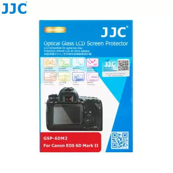 JJC Szkło hartowane 9H do wyświetlacza LCD Canon EOS 6D Mark II (GSP-6DM2)