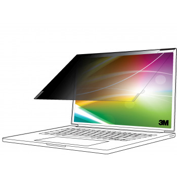 3M Blickschutzfilter für Notebook - heller Bildschirm - abnehmbar - Flip/Kleber - 35 cm (13,8 inch)